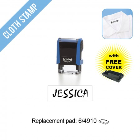 Cloth Stamp 4910 , 26x9mm